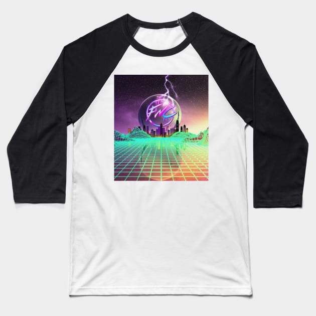 VaporwaveTshirt Baseball T-Shirt by shirozama3